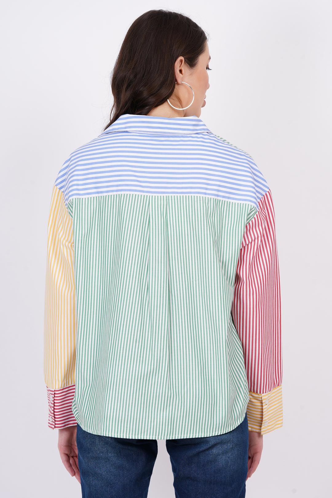 MULTICOLOURED STRIPED SHIRT