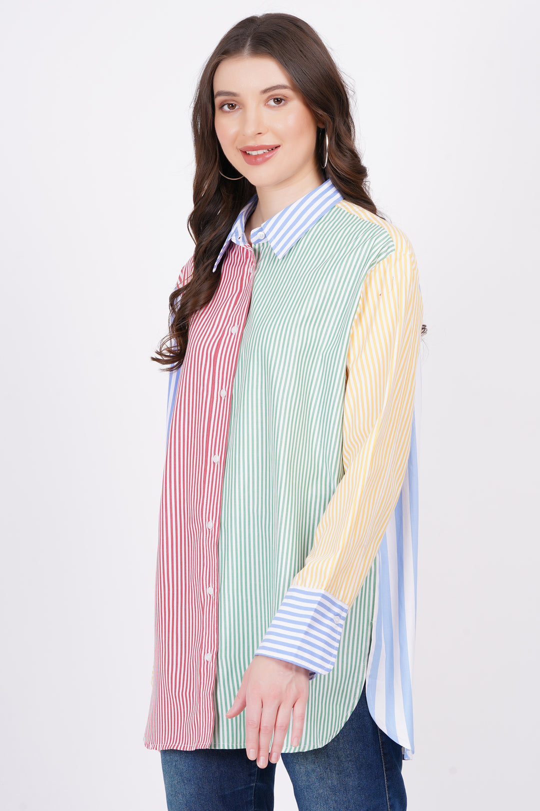 Multicoloured Striped shirt